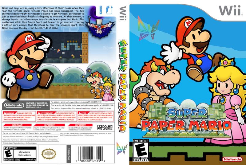 paper mario box