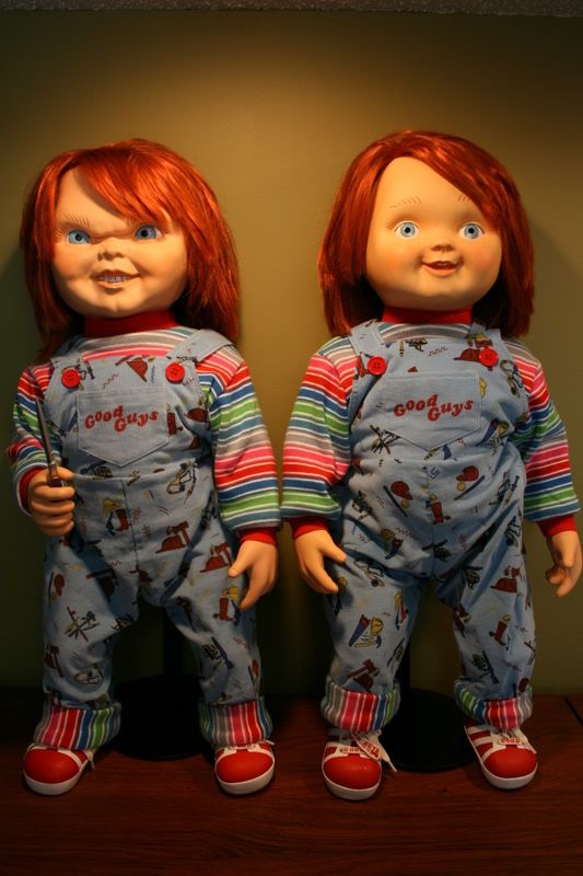 Here's a picture of one those Chucky dolls you can find at Spencers and eBay