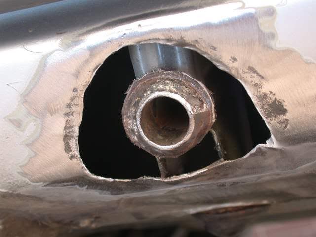 Mercedes w124 rust repair #3