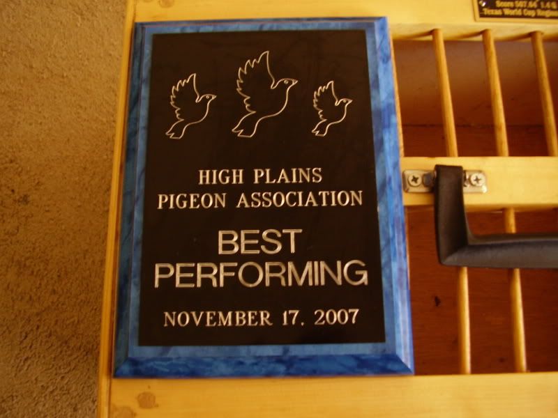 Plaque from Fall Show