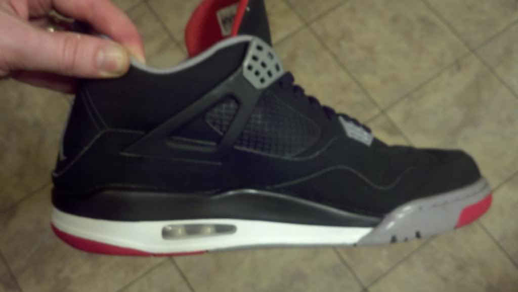 Jordan IV Breds paint peeling, restoration methods anyone? r/Sneakers