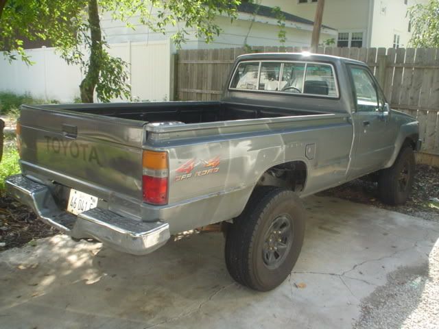 1988 toyota pickup bed dimensions #2