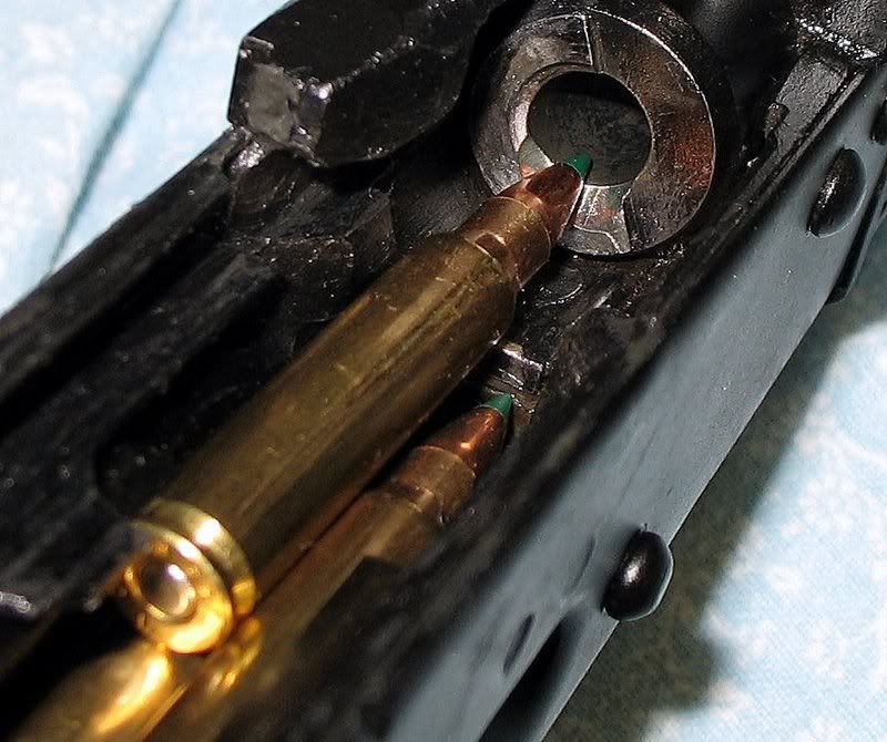 Saiga/ak mag in receiver