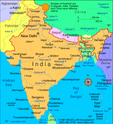 Source: http://www.infoplease.com/atlas/country/india.html