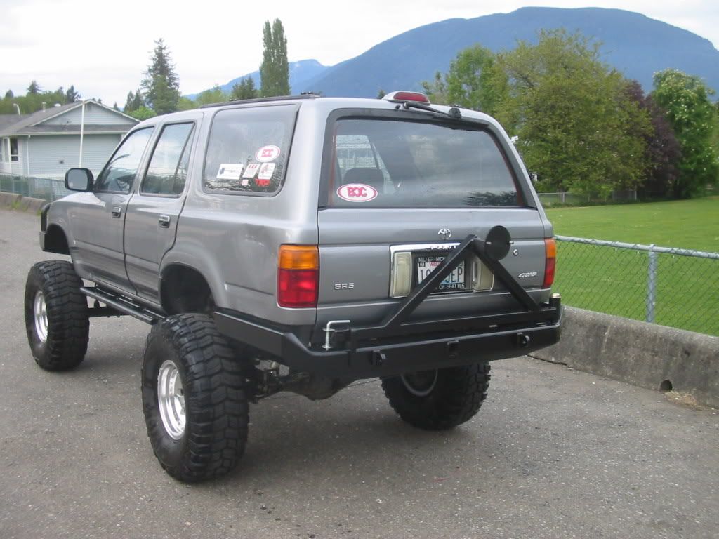1995 toyota 4runner custom rear bumper #1
