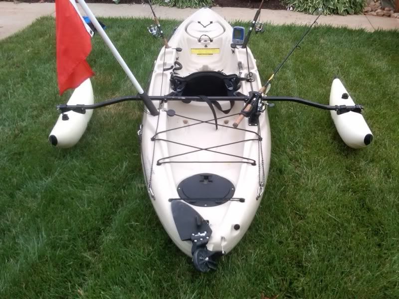 KAYAK OUTRIGGERS : Kayak Rigging