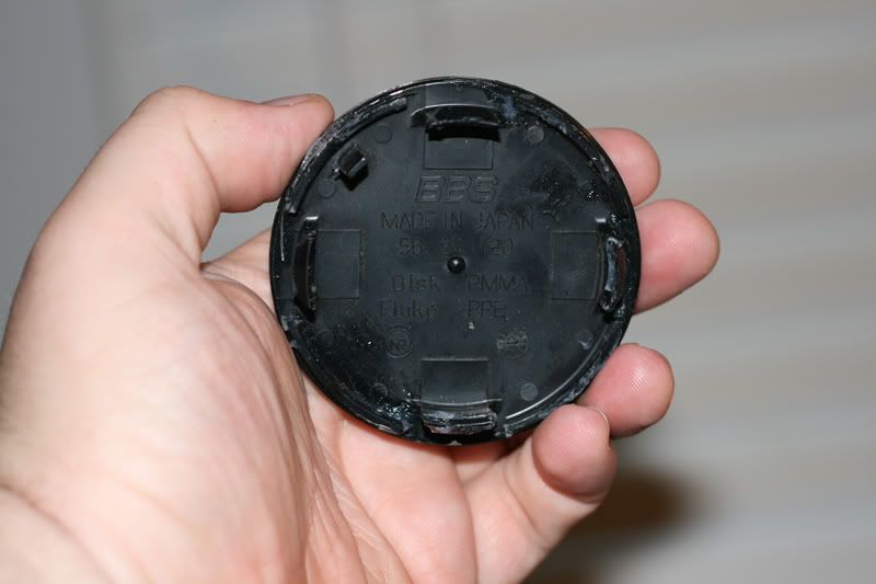 FS Authentic BBS LM Center Caps 56mm Black/Silver VW Vortex