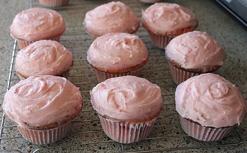 Strawberry Cupcakes