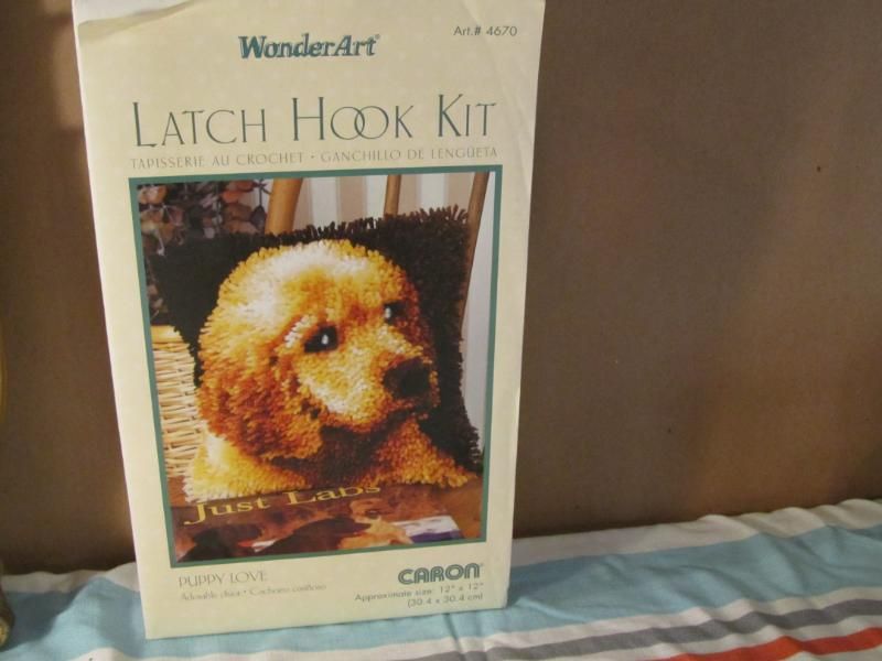 Latch Hook Kits. Latch Hook Kit for a Cushion