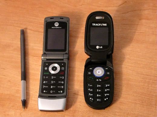 Moto W376 and LG 225 from Tracfone