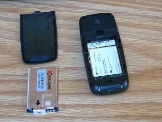 Kyocera K126c Phone, Battery and Cover.