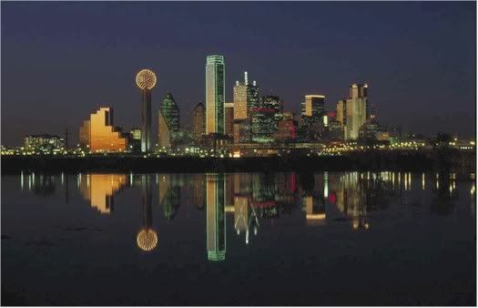 Downtown+dallas+skyline+at+night