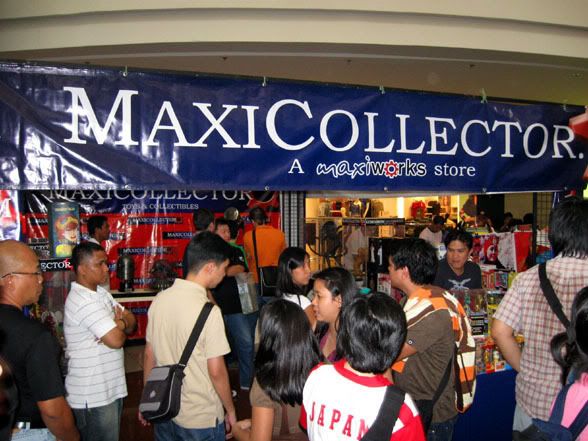 Maxicollector booth 3rd Tagcom Maxicollector Booth