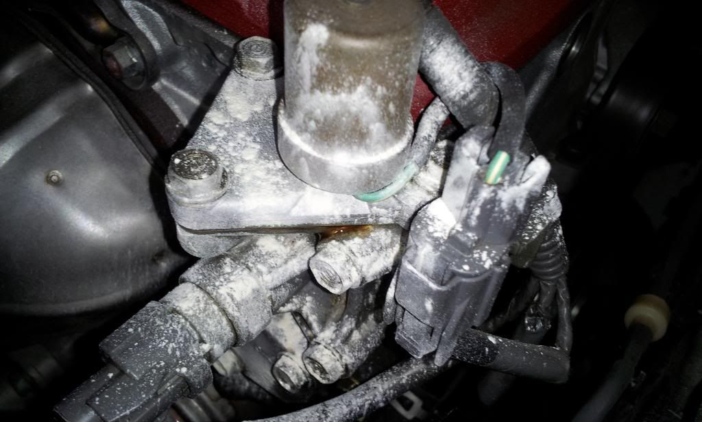 Honda vtec solenoid oil leak #4