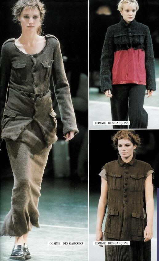comme des garcons 1990 model