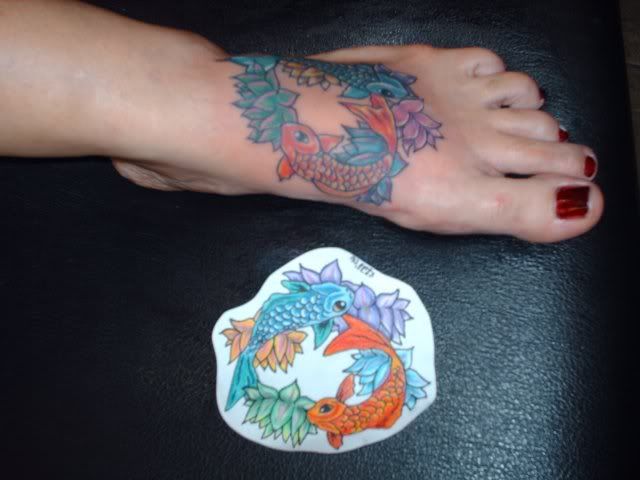 That is a beautiful tattoo. They always look so gorgeous when you first get That is a beautiful tattoo. They always look so gorgeous when you first get