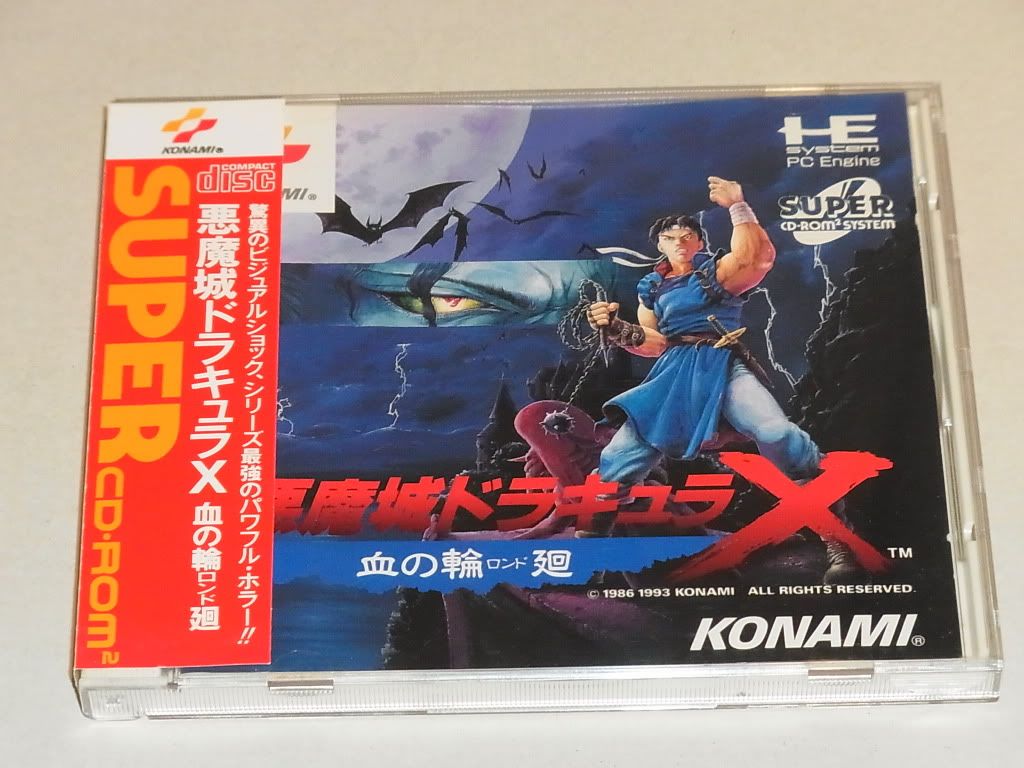 NEC PC-Engine CD『 Akumajo Dracula X 』JAPAN JAP JP IMPORT