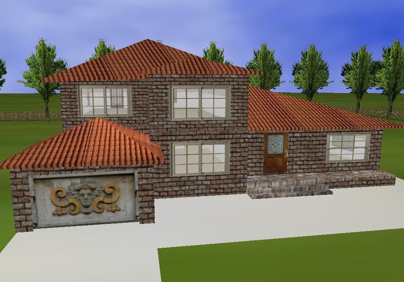 Brick Home Front