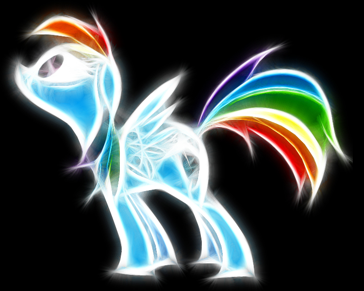 Rainbow Dash - electric