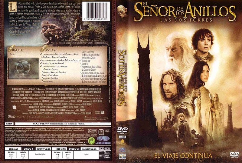el señor de los anillos las dos torres