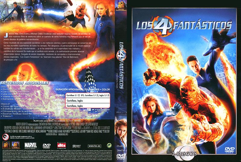 ver pelicula los 4 fantásticos online