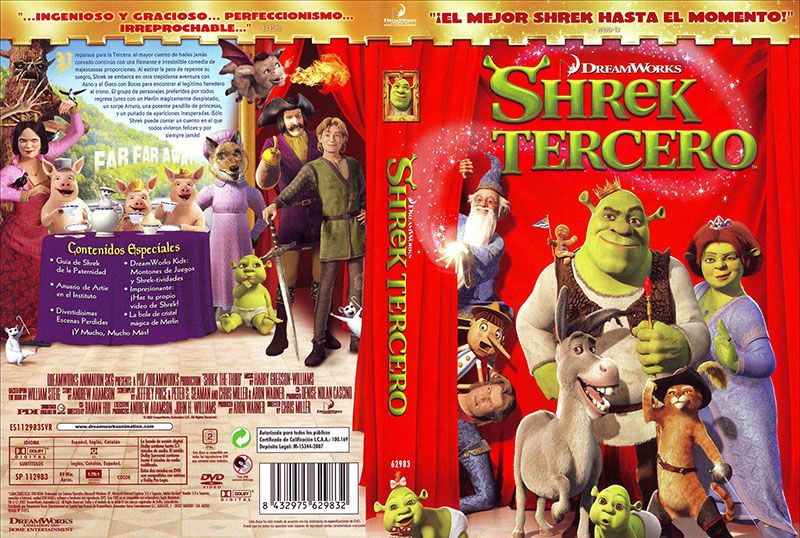 ver pelicula shrek tercero 3 online