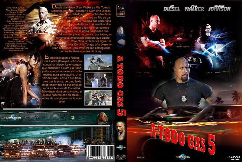 ver pelicula a todo gas 5 fast and furious online