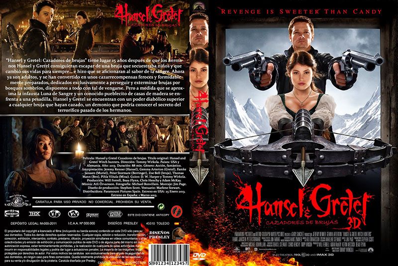 ver pelicula hansel y gretel: cazadores de brujas online