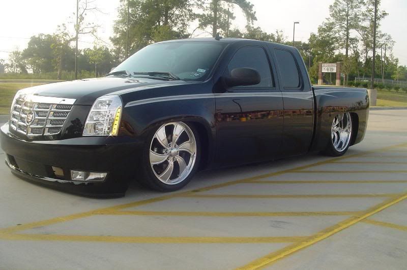 They look so much better slammed nnbs eat up wheels tho 22s or 24s are 