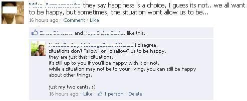 my comment
