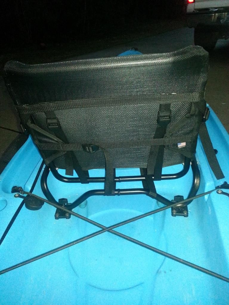 Raised seat for Hobie Outback owners
