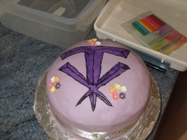 birthday cake symbol. Siobhan's Birthday Cake Undertaker Symbol Image