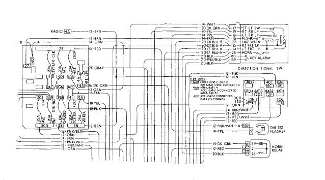 70 Chevelle Ignition switch diagram - Chevelle Tech