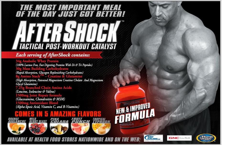 One of the Best PostWorkout Products just got better...(Aftershock