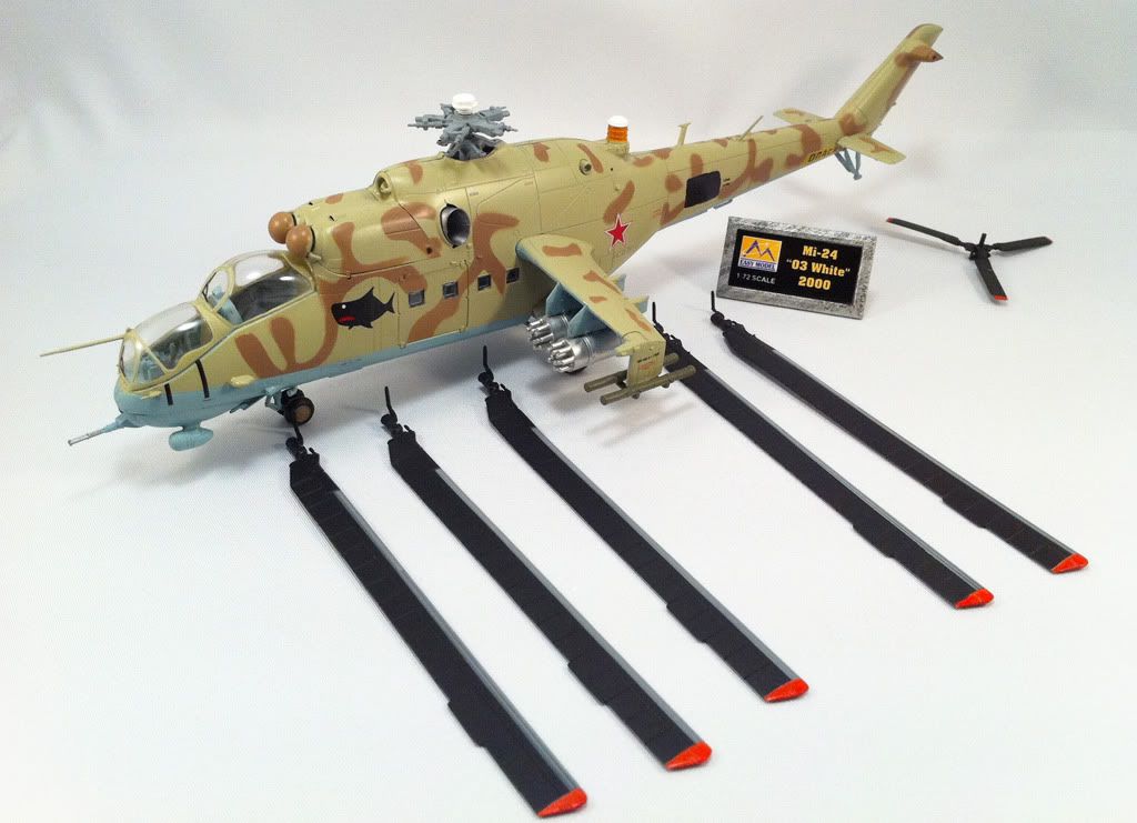 No.21 Russian Air Force Easy Model 37021 Ka-50