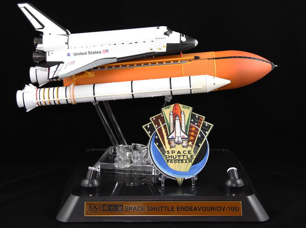 Otona No Chogokin Space Shuttle Endeavour 1/144 Scale Figure BANDAI Limited 