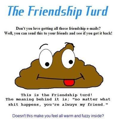 friendship turd
