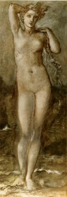 Venus Rising from the Sea-Sir Edward Coley Burne-Jones, Bt ARA (1833-1898) 