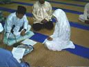 Utz Ajim membacakan lafaz ta'lik di hadapan isterinya yang baru sahaja dinikahi