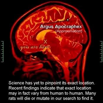 Argus Apocraphex Meaning