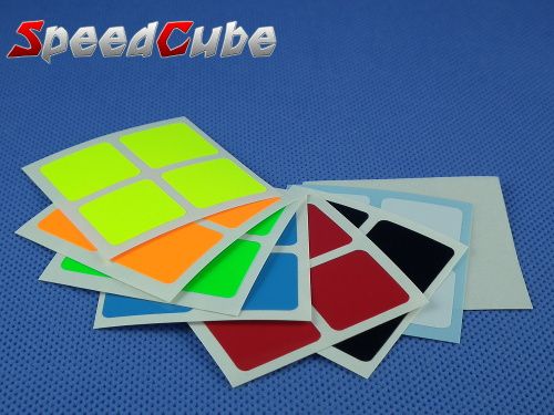 Stickers for 2x2x2 HB FLUO