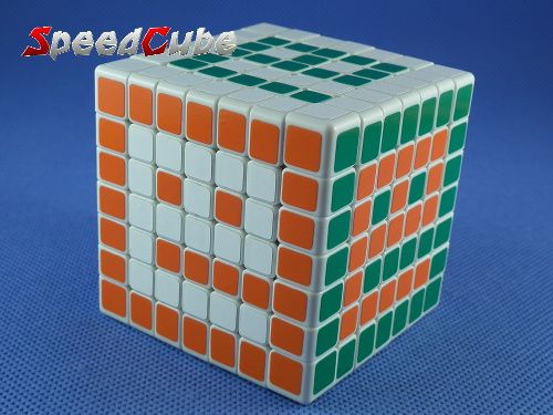 ShengShou 7x7x7 White mini