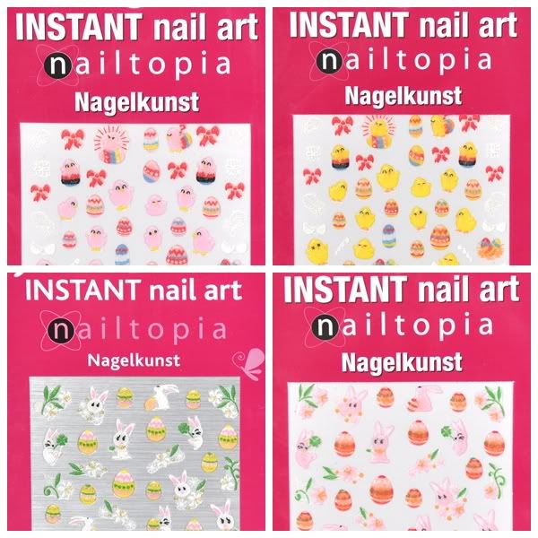 Nailtopia Nail Art Stickers - Easter