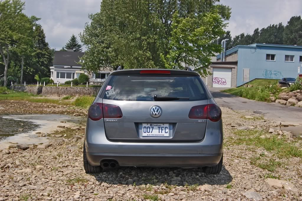 passat b6 smoked tail lights