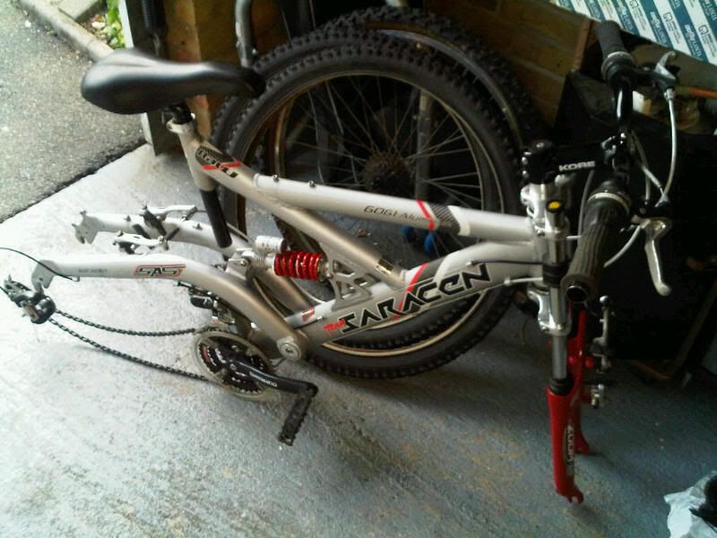 saracen raw mountain bike