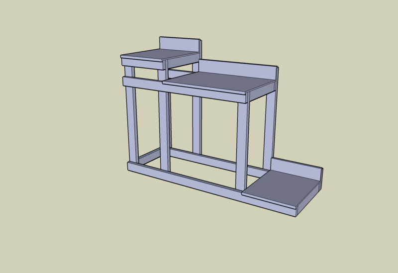 Wood Brew Stand Plans