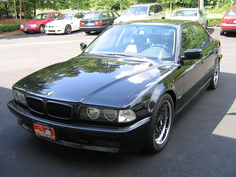 '95 supercharged BMW 740i detail