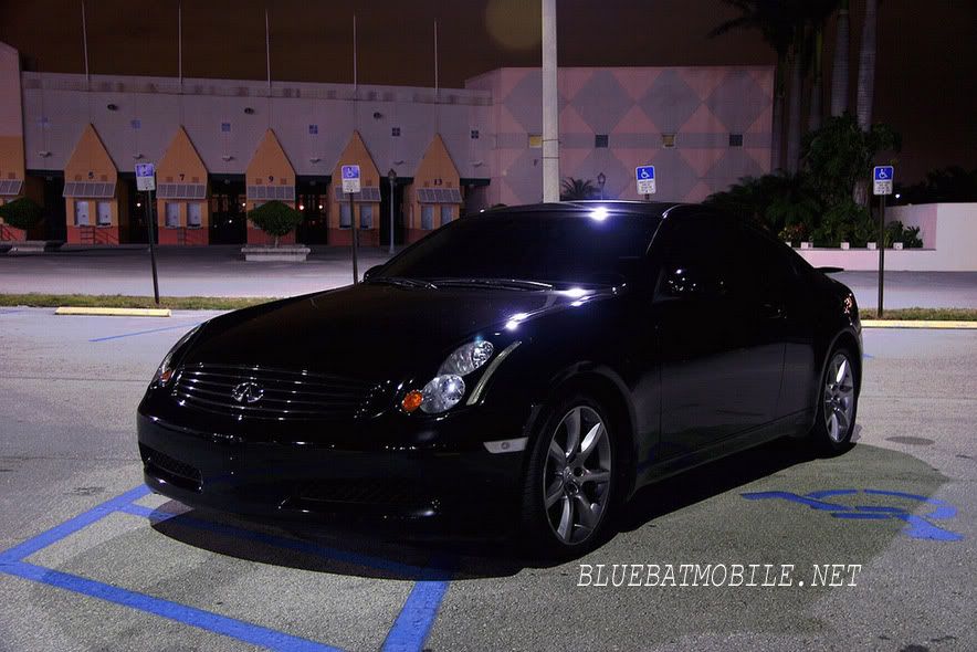 Infiniti G35 Blacked Out. hgtr3 in opaque lack,
