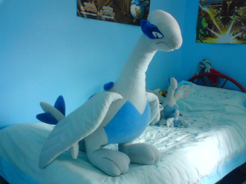 giant lugia plush