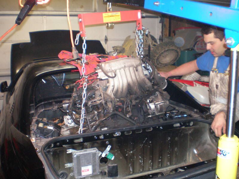 engine removal through top! Pictures of process | MR2 Owners Club Forum